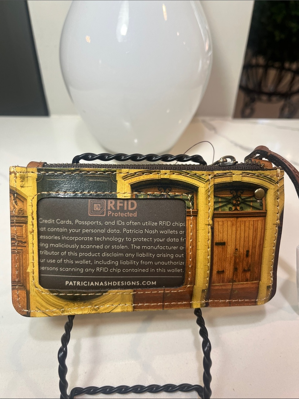 Patricia Nash DOORWAYS TO ITALY Gela Key/ID Case - Picture 6 of 12